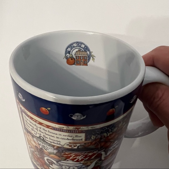 Lang & Wise Collector By Susan Winget 12oz Coffee Mug Vtg 1997 - Picture 7 of 8